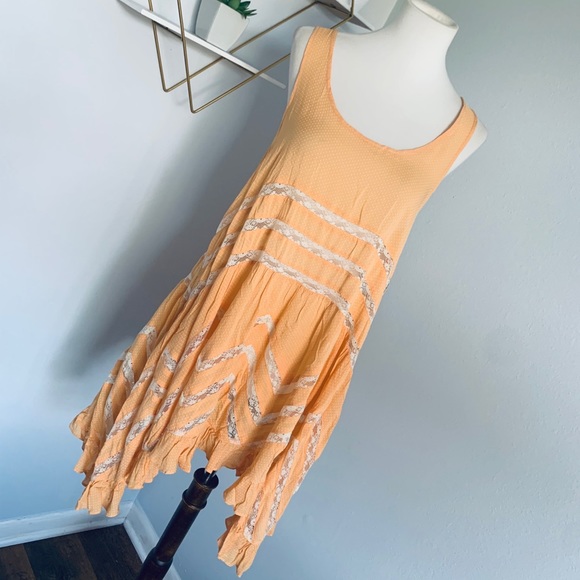 New! Free People • Voile & Lace Slip Dress • XS - Picture 7 of 16